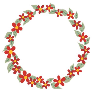 Romantizm, düğün, lüks etkinlik ve Sevgililer Günü festivali için kırmızı çiçekler ve yapraklar..