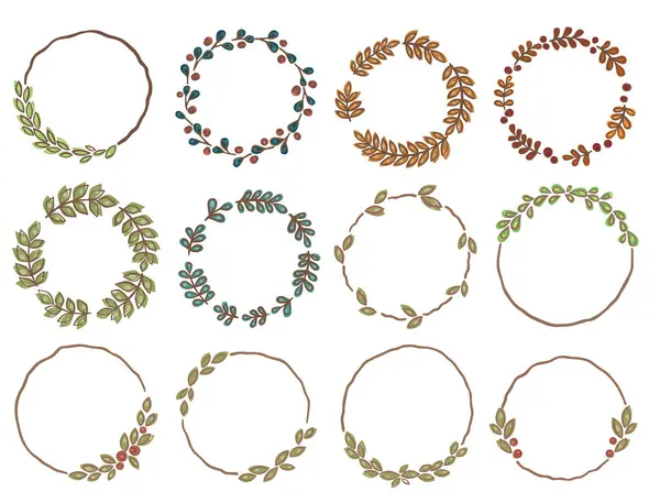 Natife, sonbahar mevsimi, organik yaşam tarzı ve romantizm konsepti üzerine dekorasyon için soyut yapraklar çizer..