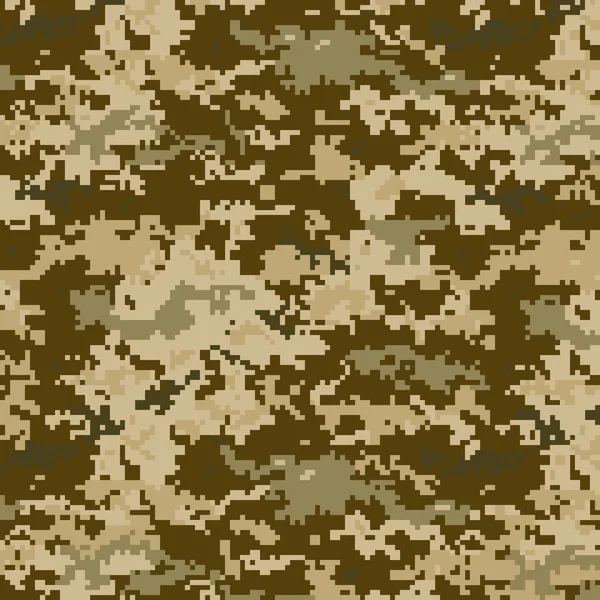 Skyddande Kamouflage Ukrainska Väpnade Styrkorna Pixel Mönster Camo Militär Bakgrund Royaltyfria Stockvektorer