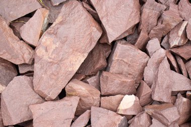 natural texture of big and broken stones