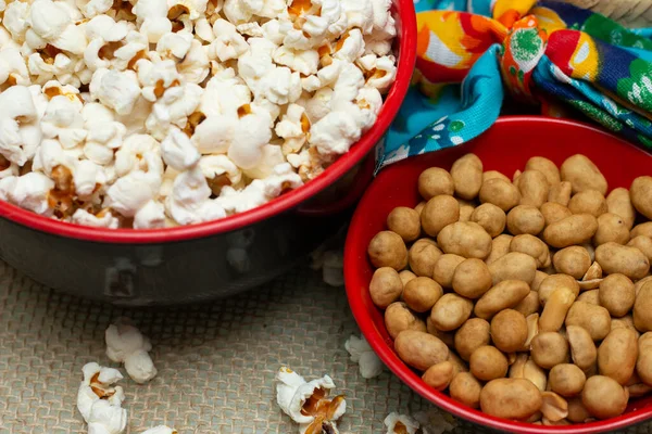 stock image two bowls full of typical brazilian food