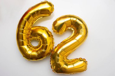 beautiful golden sign written six