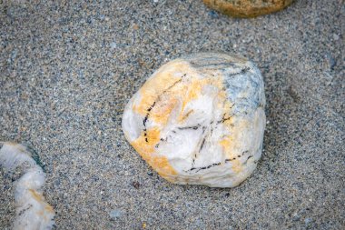 Vorderrhein nehri boyunca yürüyorum. İsviçre 'deki cezaevi kantonunda.