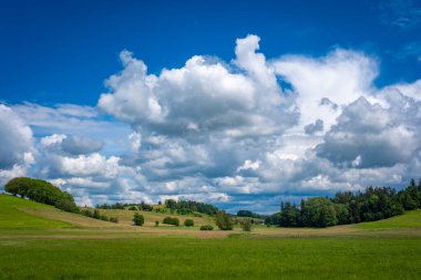 Güney Almanya 'daki Degersee' de Yerel Rekreasyon Areal
