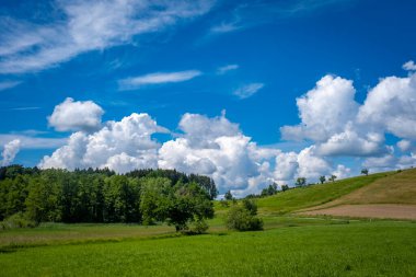 Güney Almanya 'daki Degersee' de Yerel Rekreasyon Areal