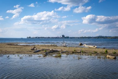 relaxing at the local recreation area at Lake Constance