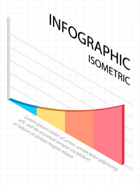 Zaman Çizgisi Bilgi Grafikleri Izometrik Vektör Tasarımı Pazarlama Simgeleri Düzen — Stok fotoğraf