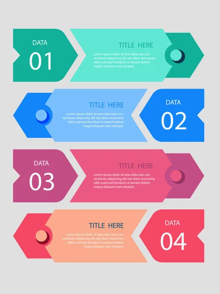 Desain Vektor Dan Ikon Pemasaran Infografis Garis Waktu Dapat Digunakan — Stok Foto