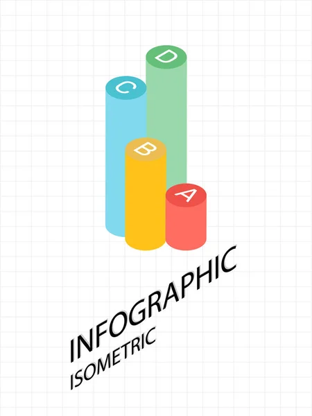 Инфографика Временных Линий Изометрический Векторный Дизайн Маркетинговые Иконки Могут Использованы — стоковое фото