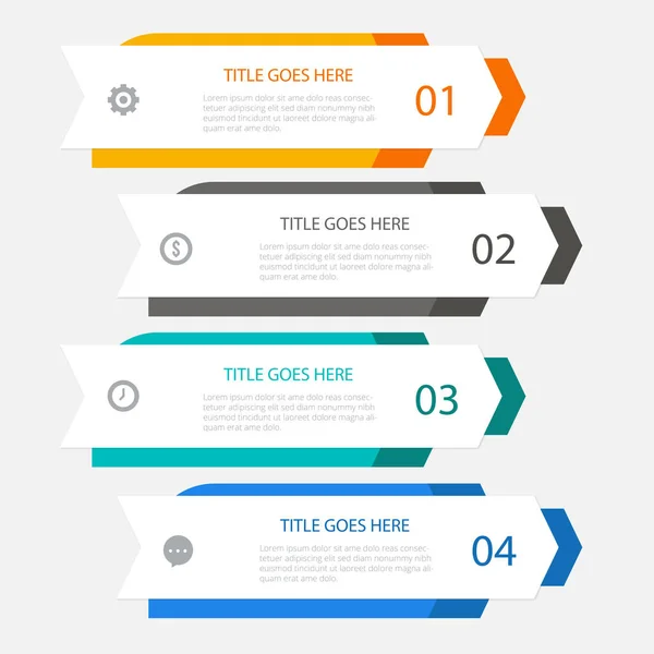 Timeline Infographics Vector Design Marketing Icons Workflow Diagram Web Design — Stock Photo, Image