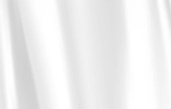 Fond Abstrait Texture Luxe Tissu Plissé Blanc Courbe Ondulée Couverture — Image vectorielle
