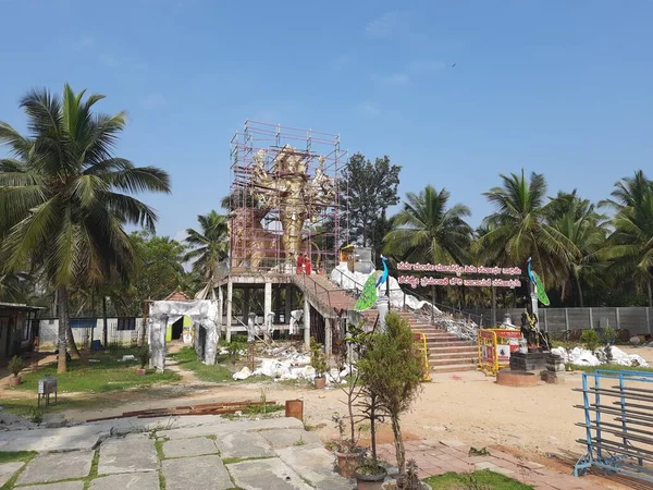 Channapatna Karnataka Inde Oct 2022 Gros Plan Haute Idole Pieds — Photo