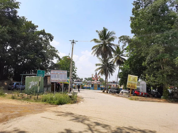 Mandya Karnataka Índia Apr 2023 Encerramento Belo Lugar Turístico Balmuri — Fotografia de Stock