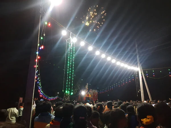 Mandya Karnataka Hindistan Nisan 2023 Kalamma Festivali Sırasında Bir Kadailavagilu — Stok fotoğraf