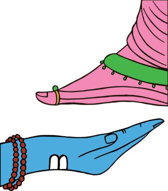 Lord Shiva tasarım elementlerinin çizimi ya da çizimi düzenlenebilir resimlerdir.