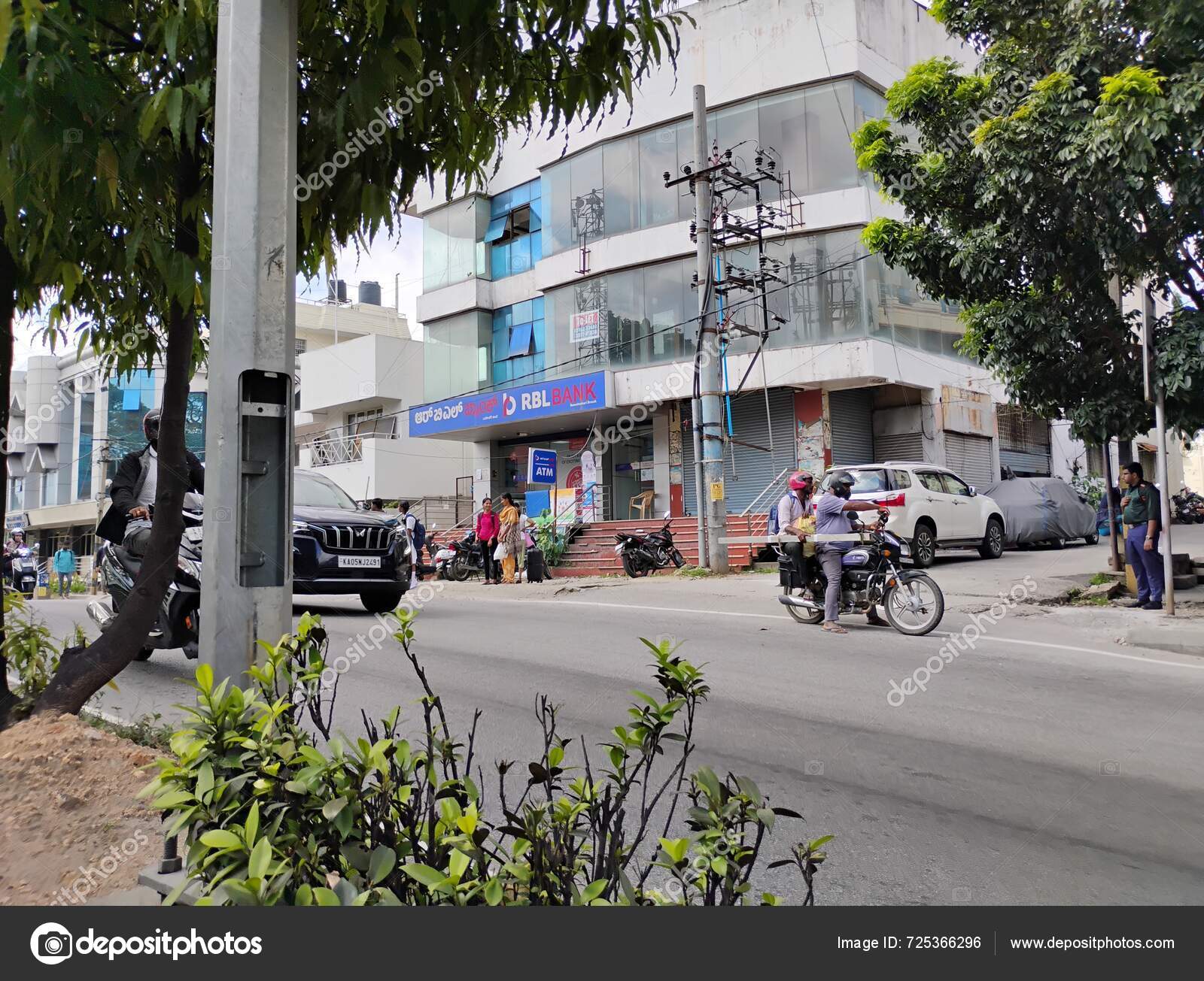 Bangalore Karnataka India June 2024 Closeup Roadside Exterior View Rbl