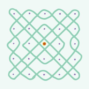 Hintli Rangoli Kolam 'ın kapanışı ve yaklaşan festivali bu minimalist Rangoli tasarımlarıyla kutlamak..