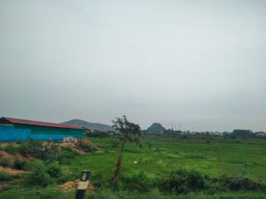 Maddur ve Magadi otobanı manzaralı yol kenarı doğayla iç içe..