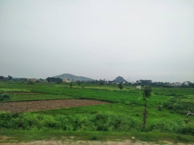 Maddur ve Magadi otobanı manzaralı yol kenarı doğayla iç içe..