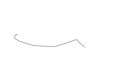 Kalp ile bir çizgi sanat animasyonu, aşk konsepti sürekli konsept hareket, el çizimi Sevgililer Günü videosu. Romantizm, nişan ve evlilik dekorasyon.