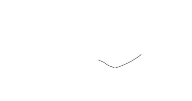 Kalp ile bir çizgi sanat animasyonu, aşk konsepti sürekli konsept hareket, el çizimi Sevgililer Günü videosu. Romantizm, nişan ve evlilik dekorasyon.