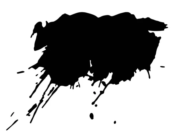Grunge Inkoust Skvrny Pruhy Stříkance Skvrny Tečky Pruhy Abstraktní Skvrny — Stockový vektor