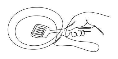 El ele tutuşan tava bir sıra sanat, el yapımı mutfak gereçleri aralıksız çizim hatları. Teflon olmayan yemek takımı, avuç içi mutfak aletleri yemek hazırlama, ev yapımı mutfak. Düzenlenebilir