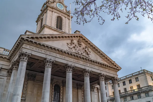 Londres Reino Unido Abril 2019 Martin Fields Uma Notável Igreja — Fotografia de Stock