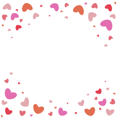 Kalp çerçevesi Valentin Günü