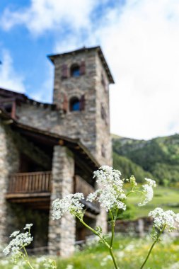 Dağlarda güzel bir ev