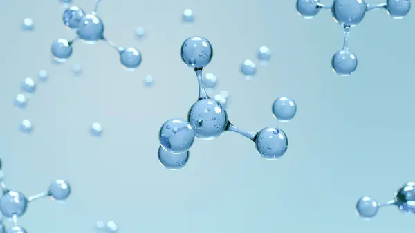 Kristal Net 3D Moleküler Yapı Bilimsel Görselleştirme Fütüristik Kimya Tasarımı 3D