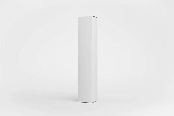 Boş kozmetik paketler, şişeler ve kutular. Paket tasarımı için tasarlanmış herhangi bir etiket olmadan 3B biçimlendirici.