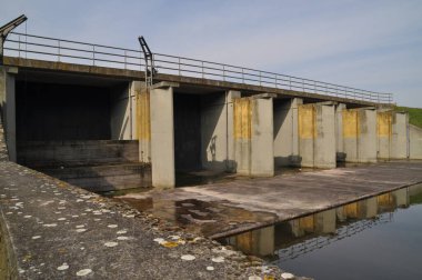 Olst, Hollanda yakınlarındaki eski IJssel Hattı giriş noktası