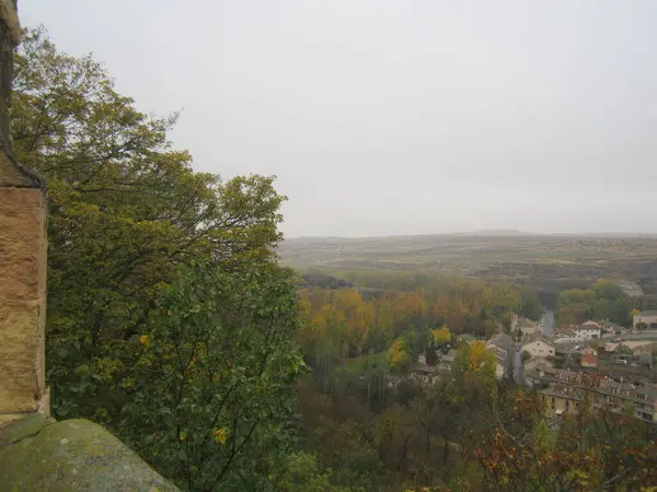 Segovia, İspanya. Lluvia ve invierno.