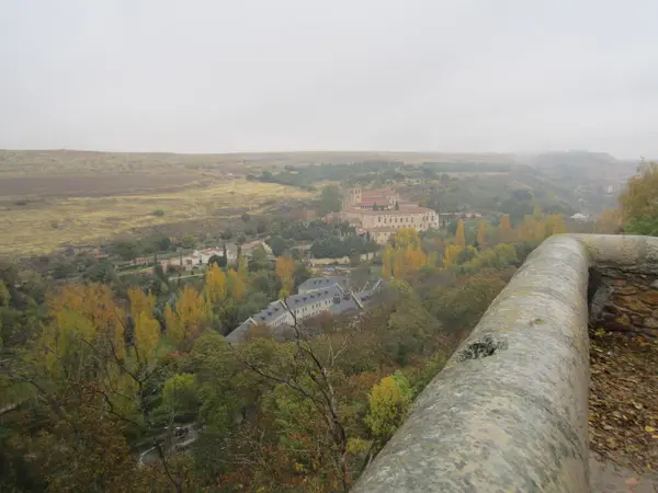 Segovia, İspanya. Lluvia ve invierno.