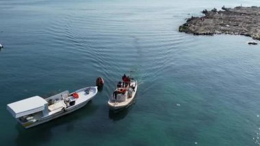 Suriye 'den insansız hava aracı atışı, Esad' ın düşüşünden sonra Suriye 'de yaşam. Latakia, 15 Ocak 2025