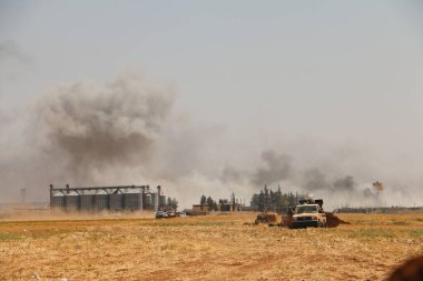 Suriye 'deki savaş, Suriyeli muhalefet güçleri ile Beşar Esad' a sadık askerler arasındaki savaşlar. Suriye, 30 Kasım 2017