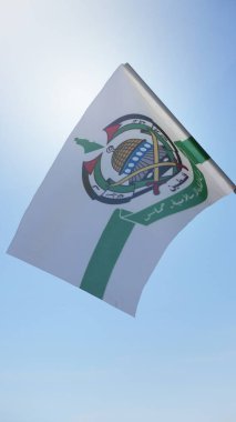 Orta Doğu çatışması, Filistin bayrağında Hamas.