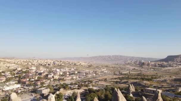 Drone Footage Cappadocia Rocks Mountain Turkey Valley High Quality Fullhd — Wideo stockowe