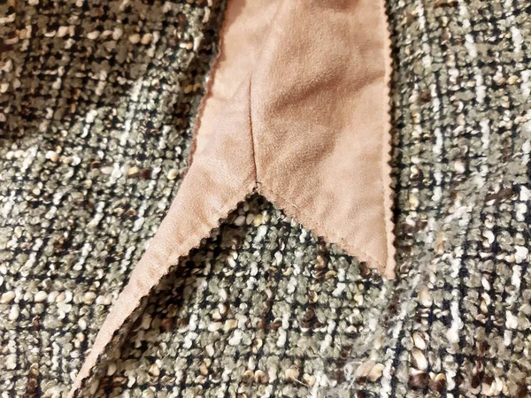 Yaka Kıyafet Ayrıntıları Uyum Arkaplan Tasarımı Fotoğrafçılık Tekstil Kumaş Şablonu — Stok fotoğraf