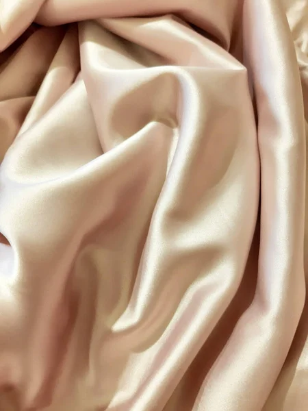 Сатин Натуральна Шовкова Тканина Білизна Жіночий Одяг Дизайн Тла Фотографія — стокове фото
