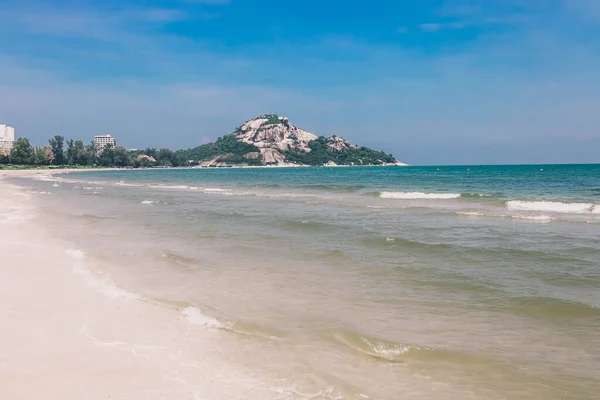 Горный Пляжный Ландшафт Прачуап Кхири Хан Провинции Таиланд — стоковое фото