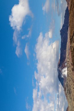 Mount Aso in Aso Kuju National Park, Kyushu, Japan. clipart