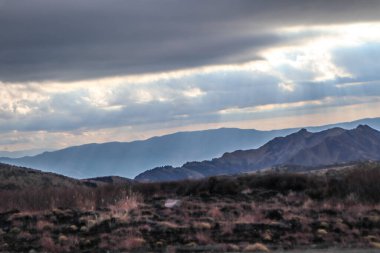 Aso Dağı Nakadake Krateri, Aso, Kumamoto, Kyushu, Japonya