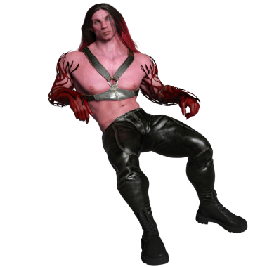 Saydam arkaplanda 3 boyutlu izole edilmiş erkek uzaylı.