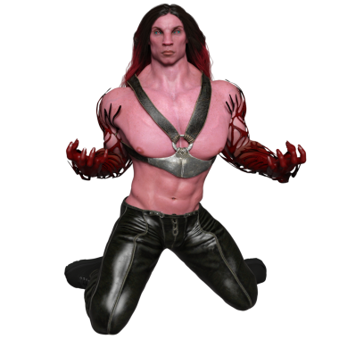 Saydam arkaplanda 3 boyutlu izole edilmiş erkek uzaylı.