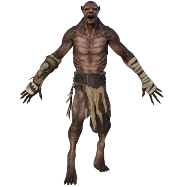 Saydam arkaplanda izole edilmiş 3 boyutlu fantezi canavarı.