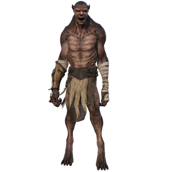 Saydam arkaplanda izole edilmiş 3 boyutlu fantezi canavarı.