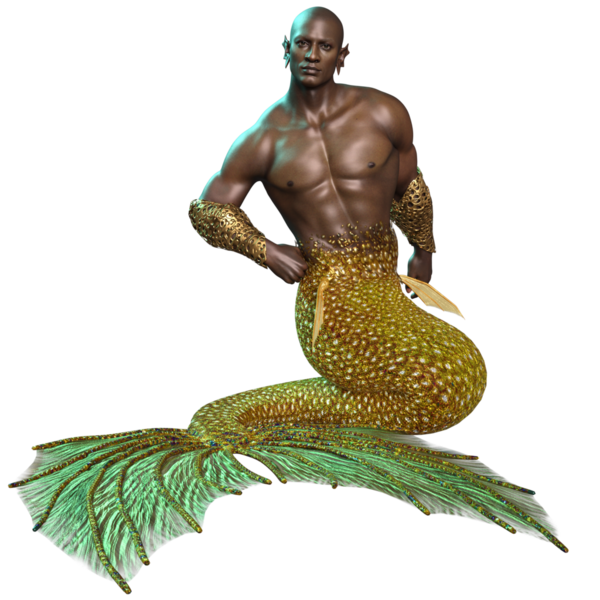 Arkaplanda izole edilmiş altın renkli yanardöner kuyruklu erkek Afrikalı denizadamı. 