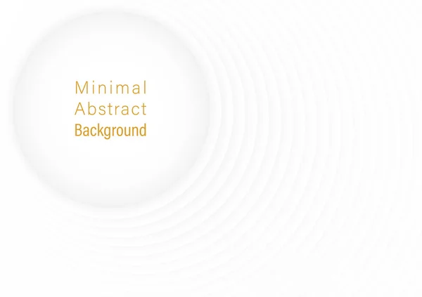 Abstracte Geometrische Achtergrond Grijs Wit Verloop Meervoudige Cirkelvorm Vectorachtergrond Illustratiesjabloon — Stockvector
